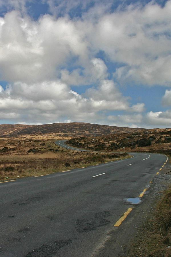 Road to Glenveagh national park Photograph by Martina Fagan