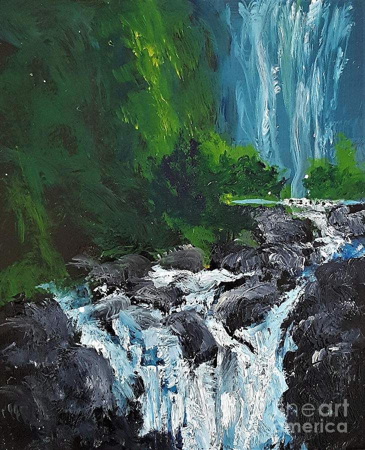 Road to Hana Painting by Fred Wilson