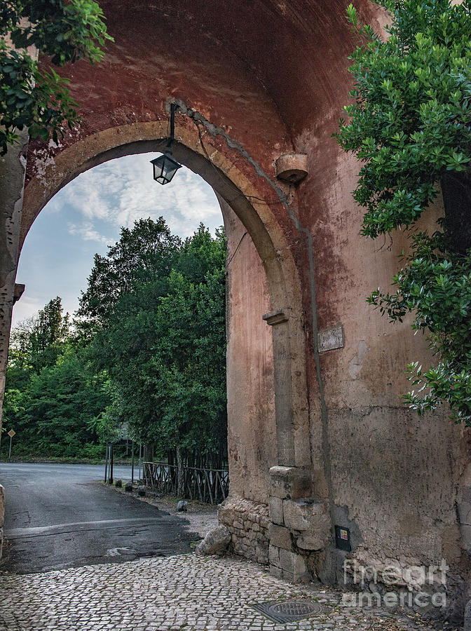 Church Photograph - Road to Il Giardino by Joseph Yarbrough