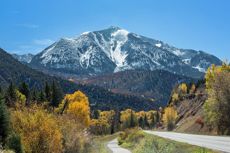 Road to Mount Sopris Photograph by Jemmy Archer