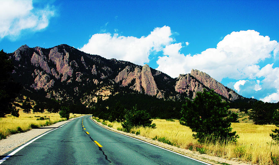 Road to NCAR Photograph by Marilyn Hunt