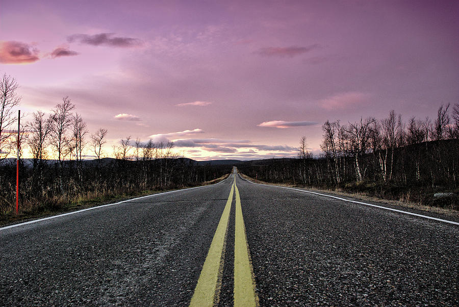 Road  To Night Photograph