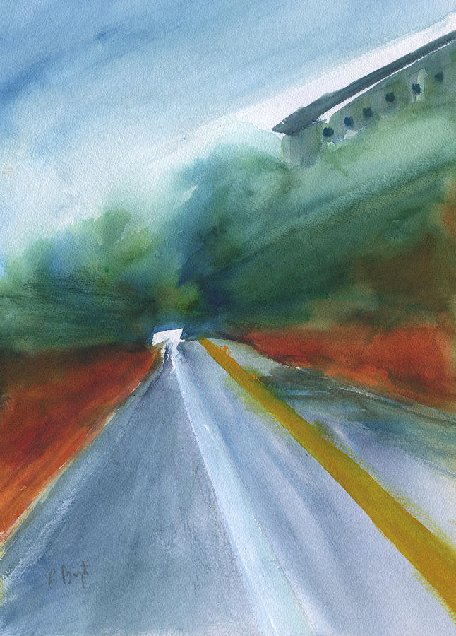 Road To Nowhere Painting by Frank Bright