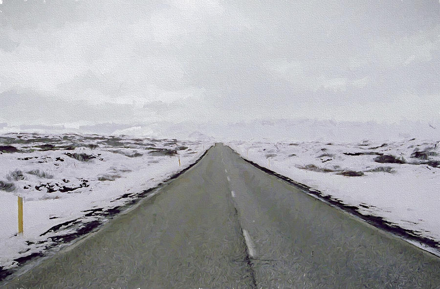 Road to Nowhere Digital Art by Roy Pedersen
