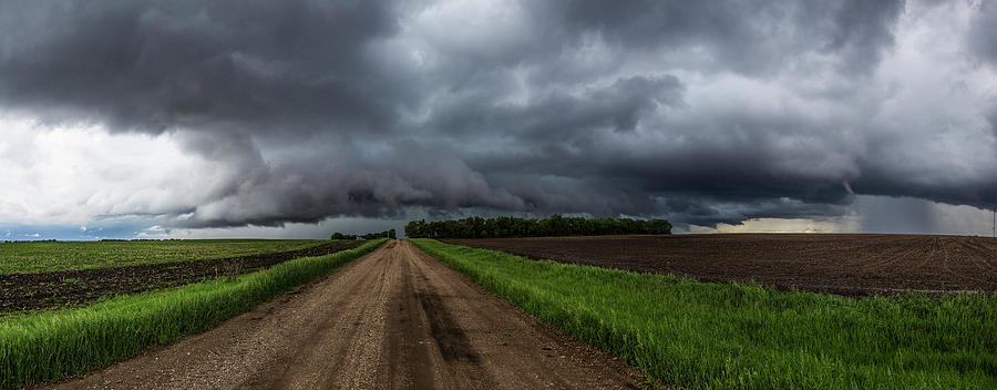 Road To Nowhere - Tornado Photograph by Aaron J Groen