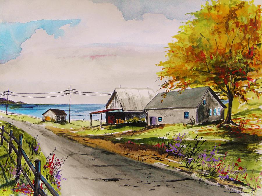 Road to the Bay Painting by John Williams