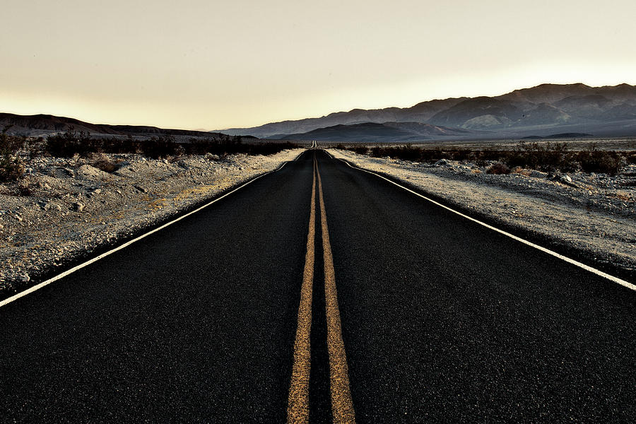 Road to the End Photograph by CJ Schmit