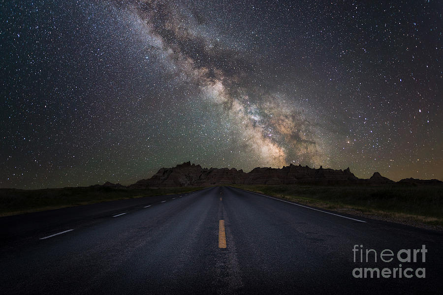 Road To The Heavens Photograph by Michael Ver Sprill