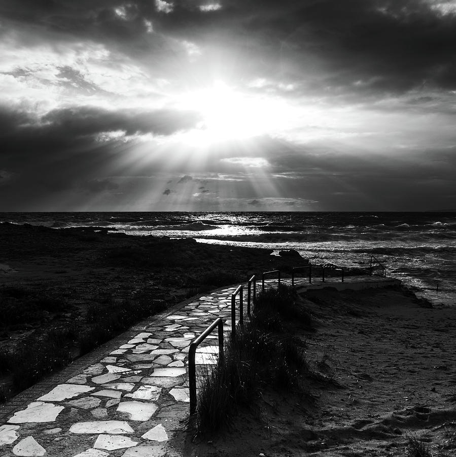 Road To The Light Photograph by Stelios Kleanthous