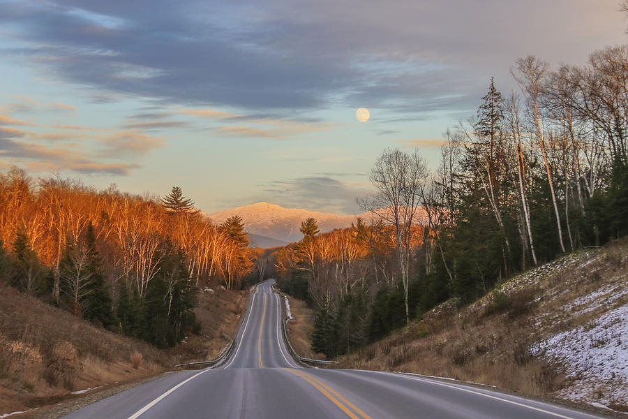Road to the Moon Photograph by White Mountain Images