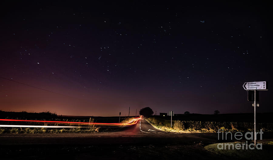 Road to the stars Photograph by Mariusz Talarek
