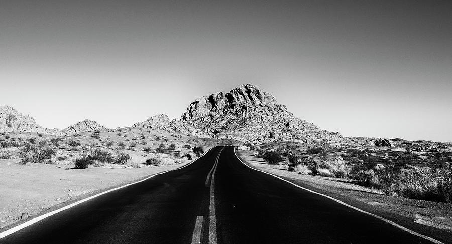 Las Vegas Photograph - Road to Vegas by Stephanie McDowell