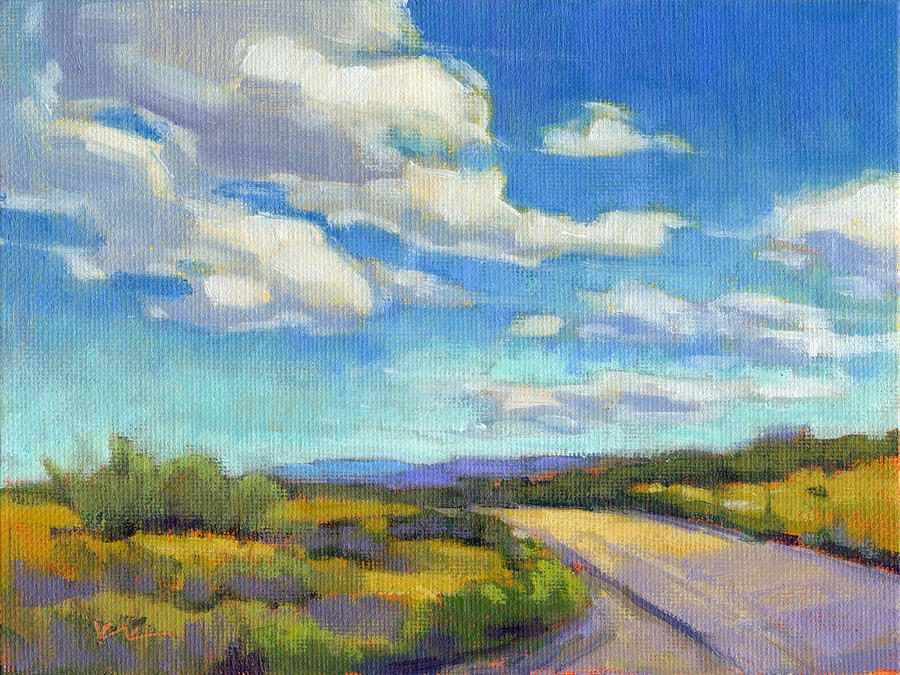 Road Trip - study Painting by Konnie Kim