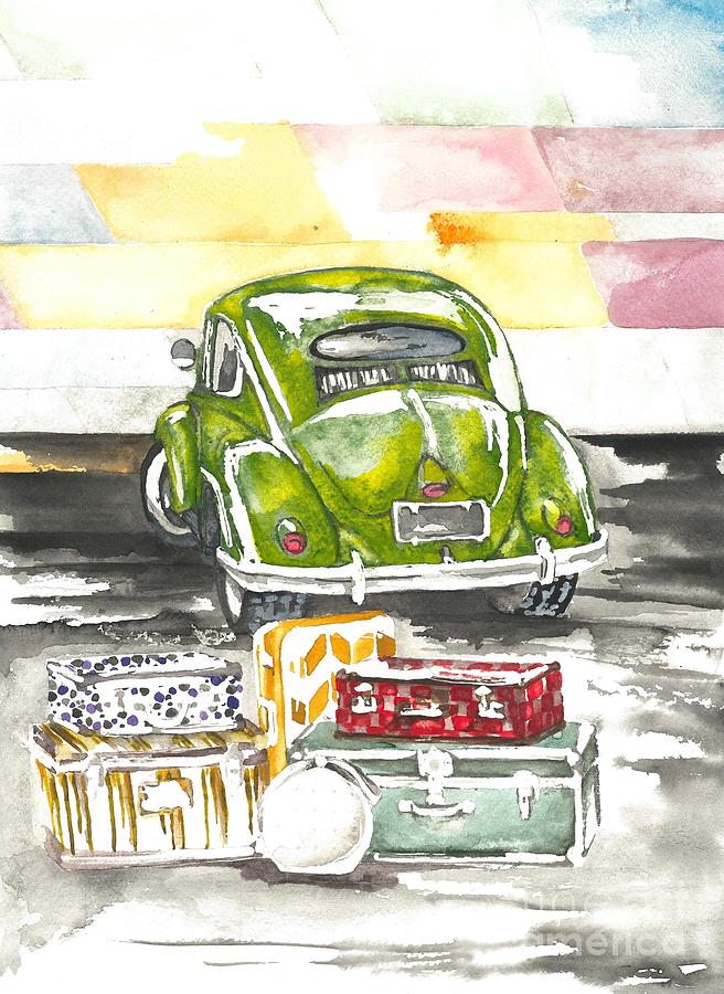 Road Trip Painting by Norah Daily