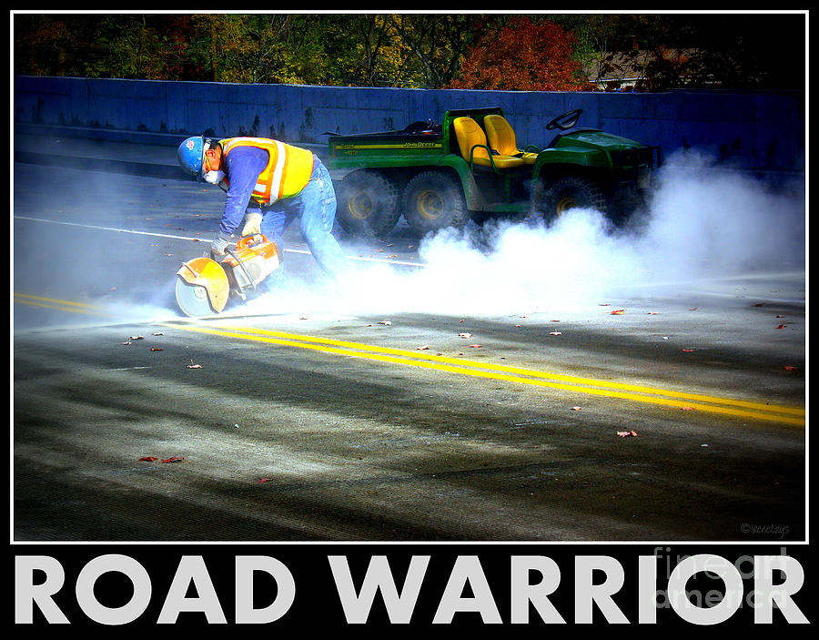 Road Warrior Photograph by Irene Czys