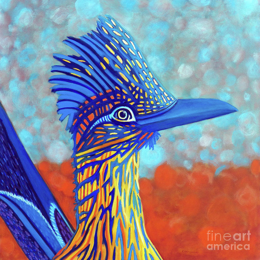 Roadrunner Deluxe Painting by Brian Commerford
