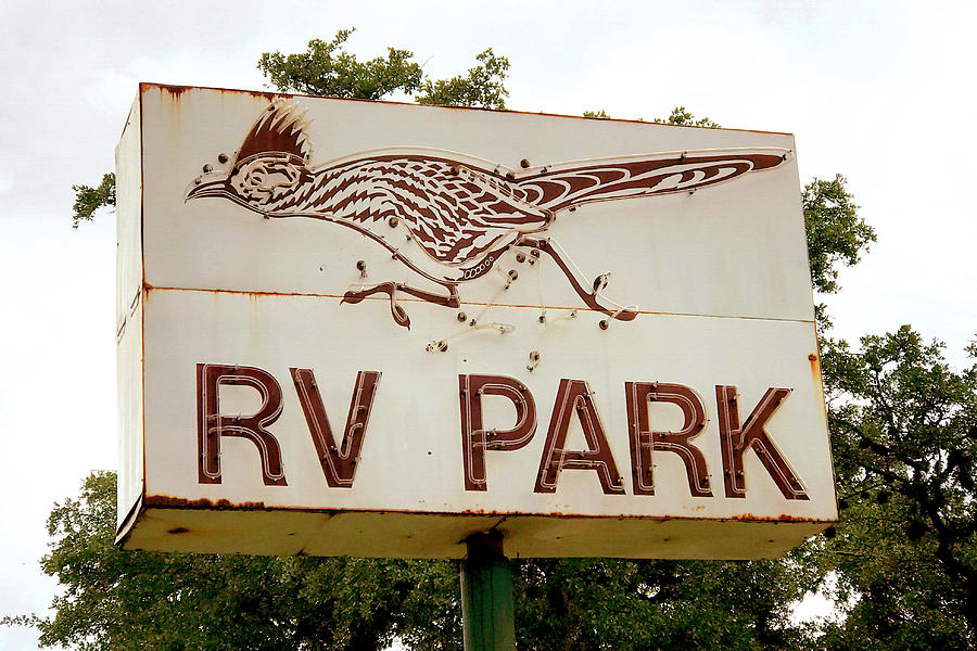 Roadrunner Sign Photograph by Art Block Collections