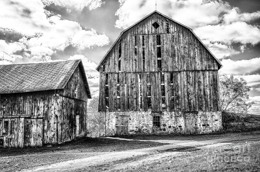 Roadside Barns Photograph by Jim Rossol