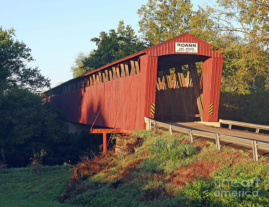 Roann Covered Bridge, Indiana Photograph by Steve Gass Pixels