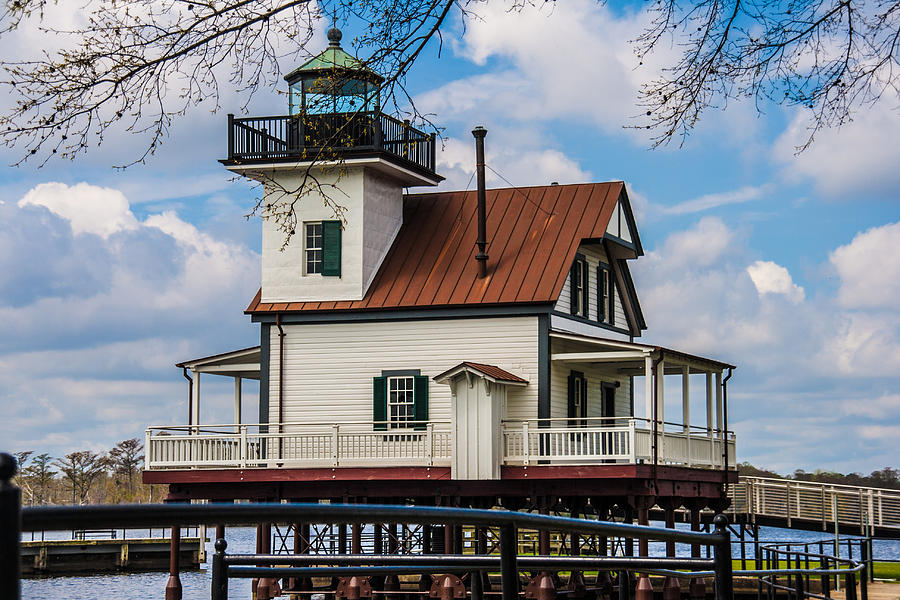 Roanoke River Lighthouse 2 Photograph by Andrew Nelson - Pixels