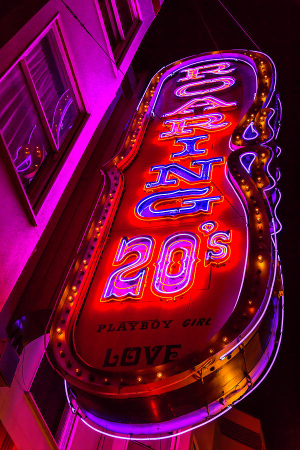 Roaring 20s Neon Photograph by Garry Gay