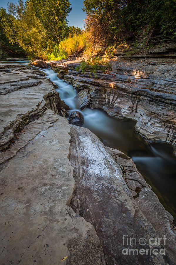 Roaring Brook Falls Photograph by Roger Monahan