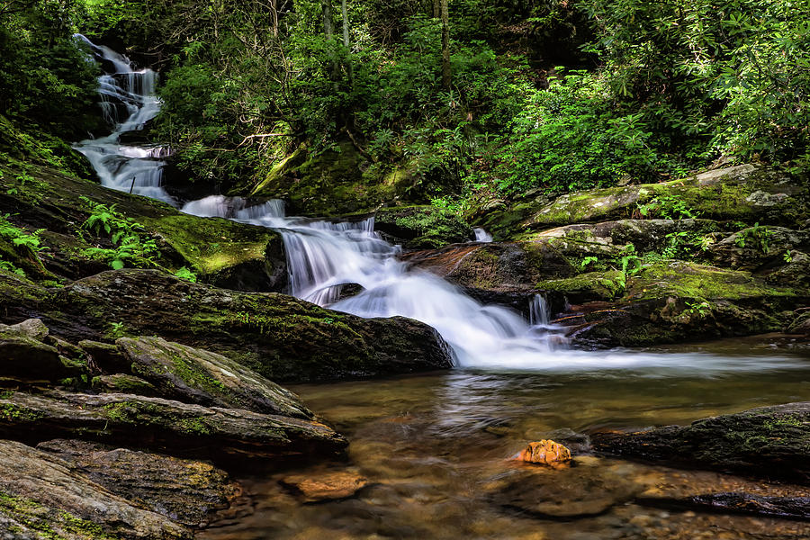 Roaring Fork Waterfall Photograph by Louise Lindsay