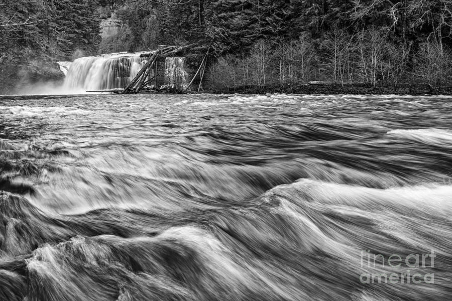 Waterfall Photograph - Roaring Rapids by Jamie Pham