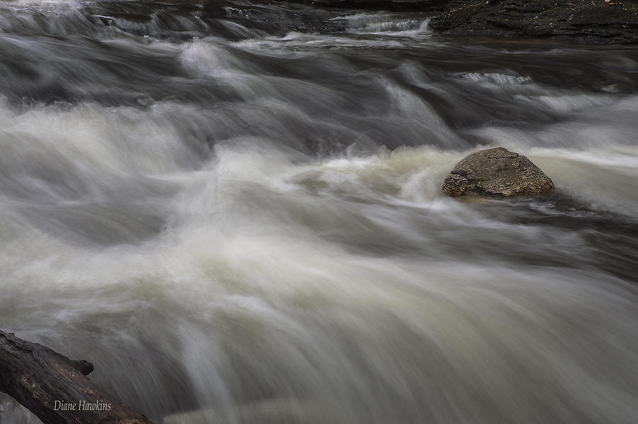 Roaring Spring River Photograph by Diane Hawkins - Pixels