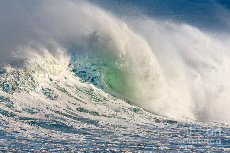 Roaring Wave Photograph by Ron Dahlquist - Printscapes