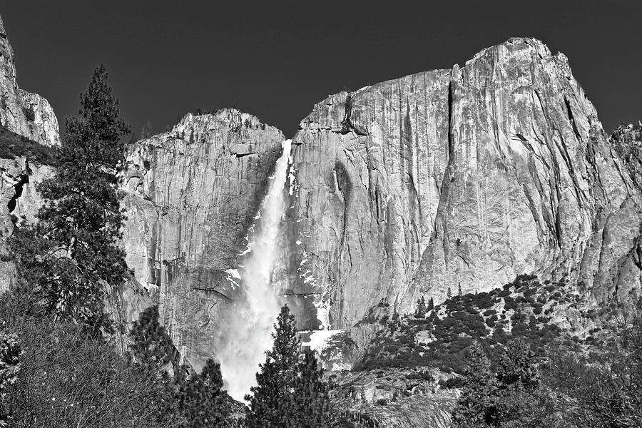 Roaring Yosemite Falls Photograph by Eric Tressler