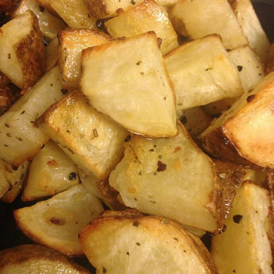 Potato Photograph - Roasted Potatoes Are Life. #nofilter by Caitlin Johnson
