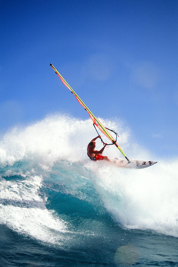 Robby Naish Windsurfing #24 Photograph by Darrell Wong