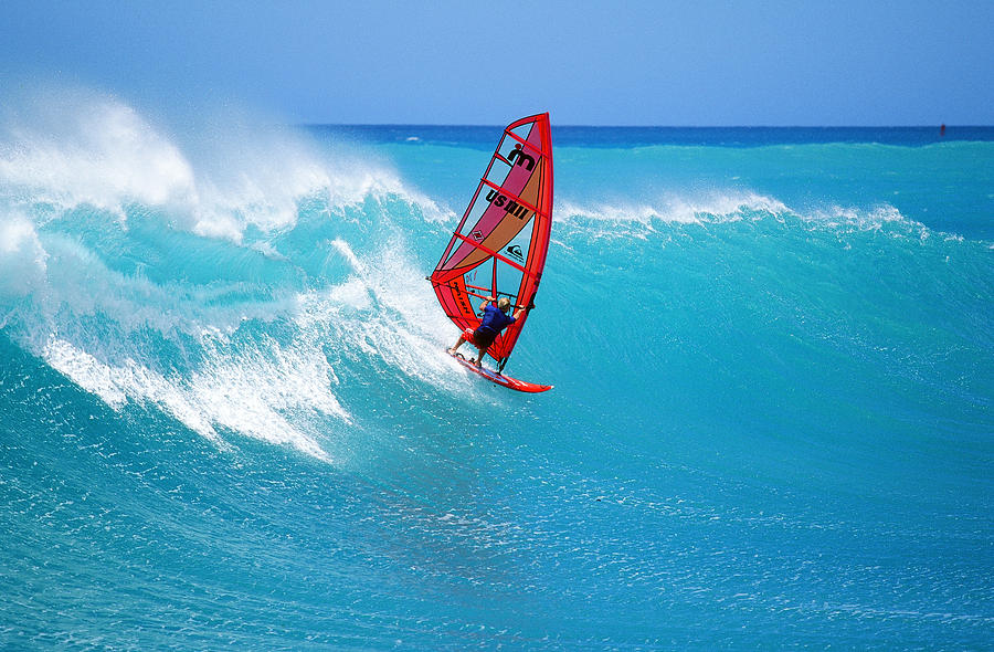Robby Naish Photograph - Robby Naish Windsurfing #30 by Darrell Wong