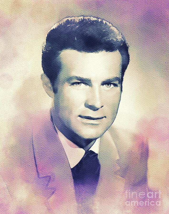 Robert Conrad, Hollywood Legend Painting by Esoterica Art Agency