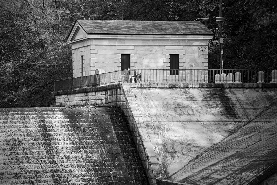 Black And White Photograph - Robert E Lee Pk Falls by Brian Wallace