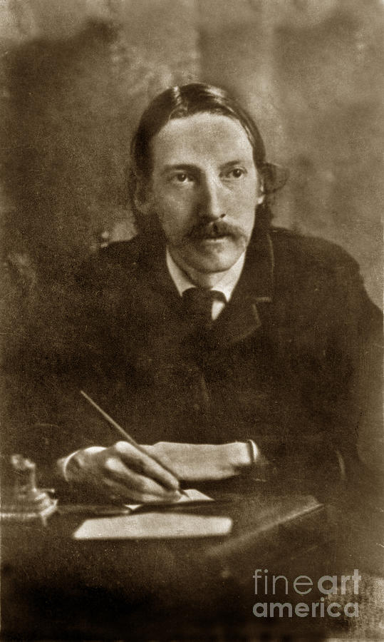 Robert Louis Photograph - Robert Louis Stevenson Born November 13, 1850 Edinburgh, Scotia Circa 1880 by Monterey County Historical Society