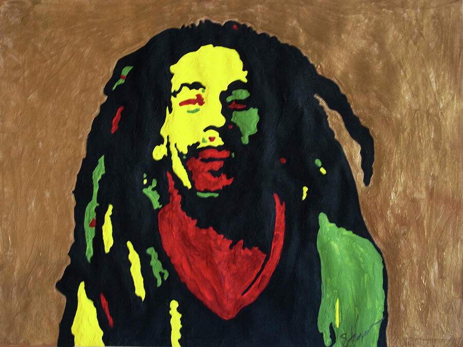 Robert Nesta Marley Painting