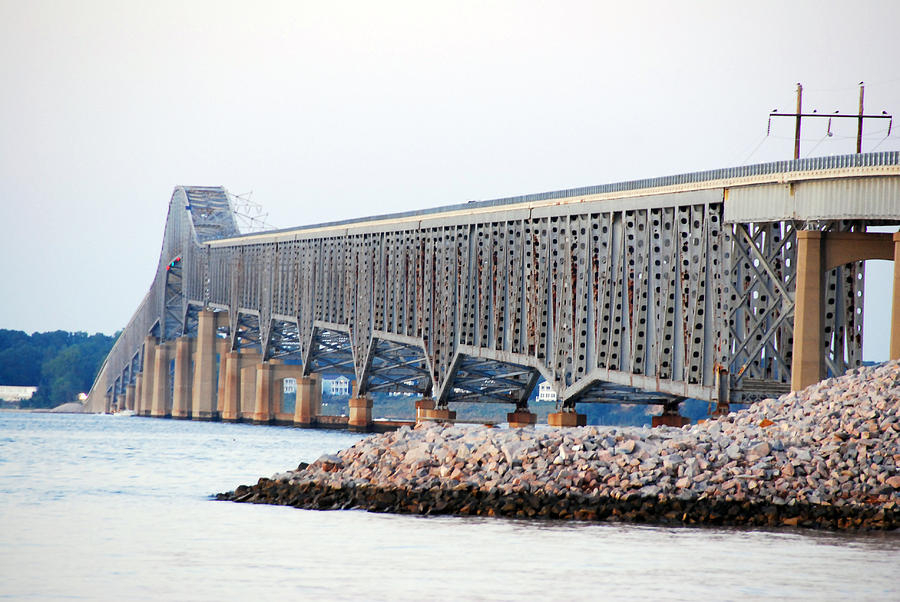 Robert O. Norris Bridge Photograph by Erik Berglund