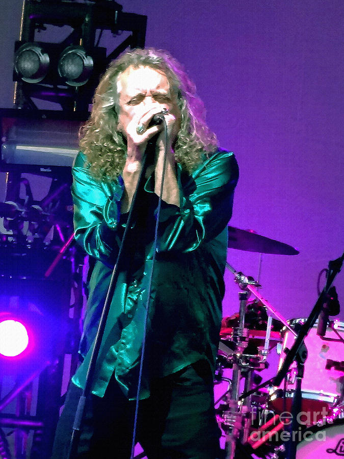 Robert Plant and the Sensational Space Shifters.4 Photograph by Tanya Filichkin