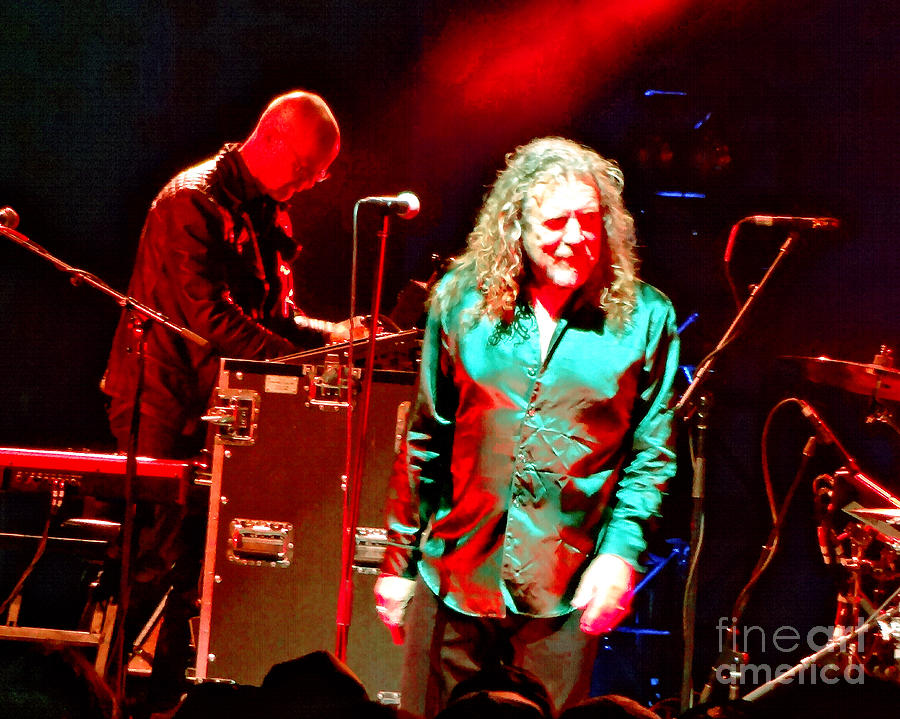 Robert Plant and the Sensational Space Shifters.5 #2 Photograph by Tanya Filichkin