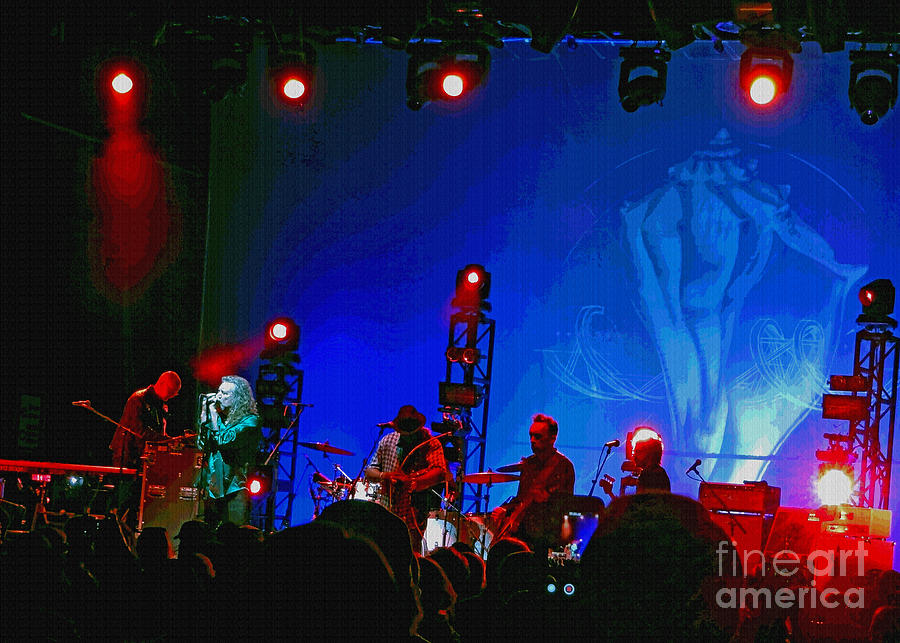 Robert Plant And The Sensational Space Shifters.8 Photograph by Tanya Filichkin