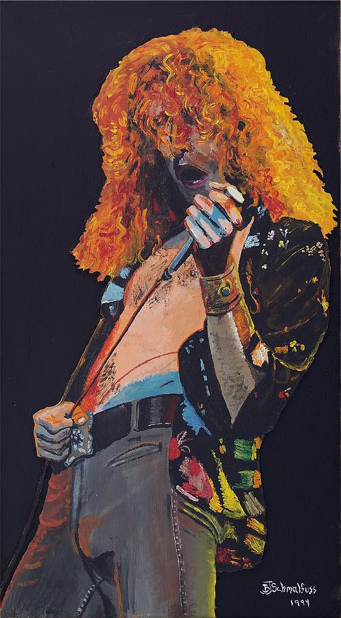 Robert Plant Painting by Bruce Schmalfuss