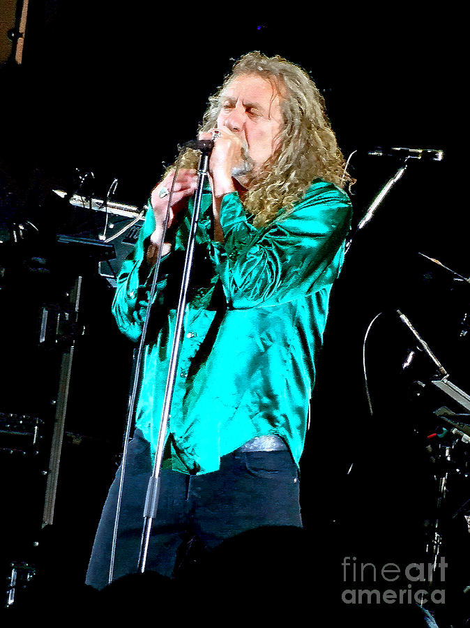 Robert Plant and the Sensational Space Shifters.3 Photograph by Tanya Filichkin