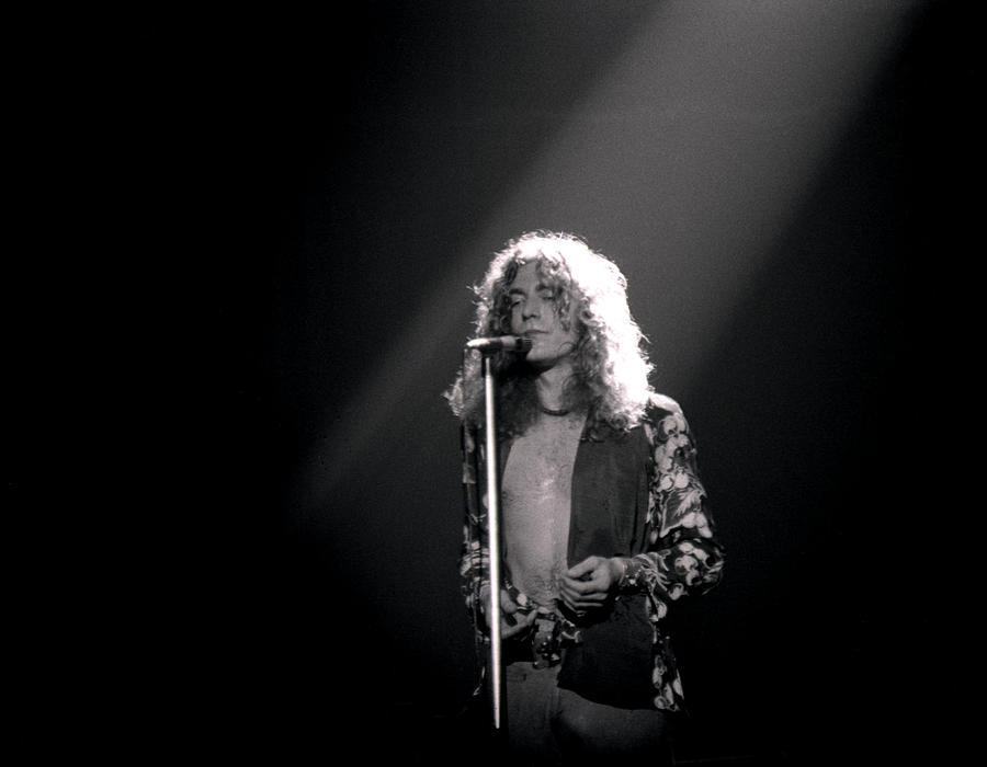 Robert Plant of Led Zeppelin Photograph by Mike Norton