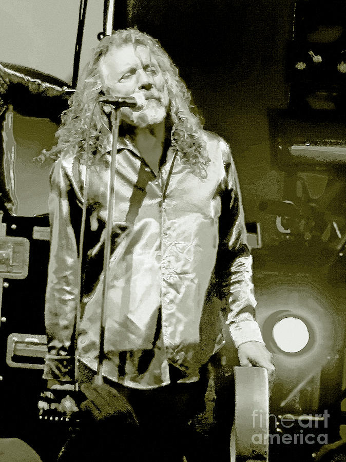 Robert Plant and the Sensational Space Shifters.9 Photograph by Tanya Filichkin