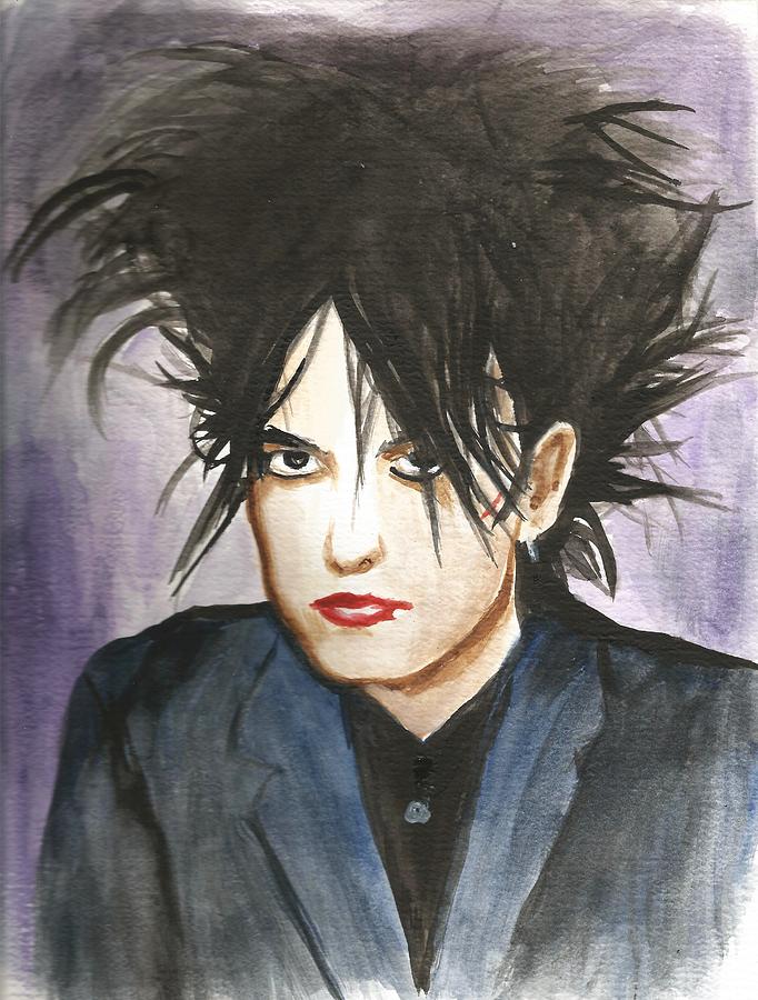 Portrait Painting - Robert Smith by Amber Stanford