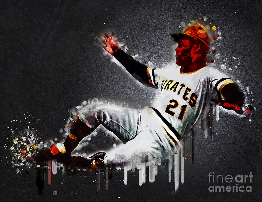 Roberto Clemente Digital Art for Sale - Fine Art America