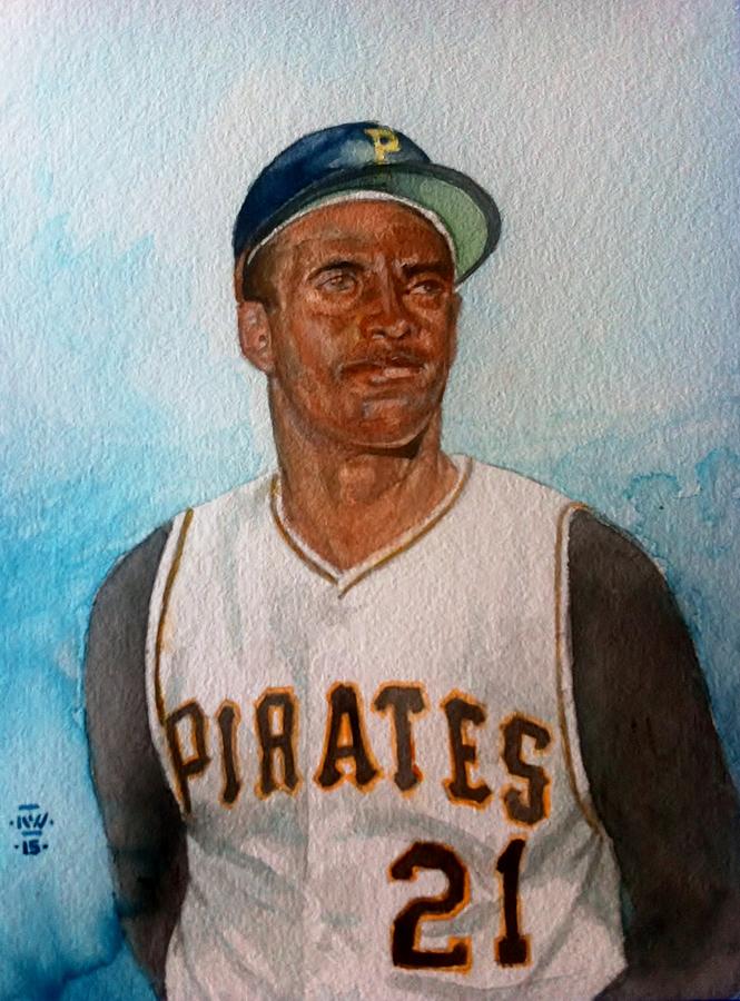 Roberto Clemente Painting