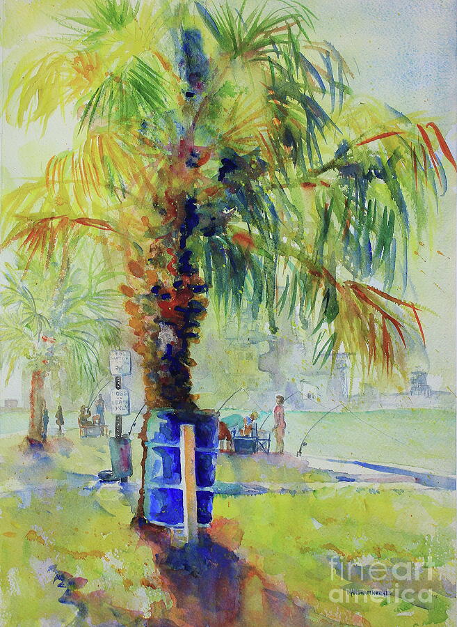Park Painting - Roberts Point by Marsha Reeves